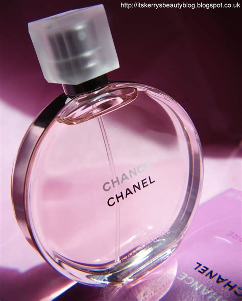 chanel perfume in pink bottle